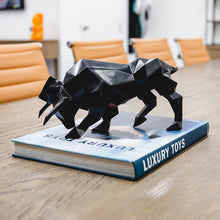 Load image into Gallery viewer, 12" Black Bull by Enrique Cabrera