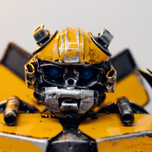 Load image into Gallery viewer, 44" Yellow Robot Sculpture