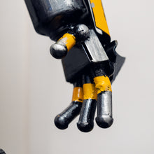 Load image into Gallery viewer, 44" Yellow Robot Sculpture