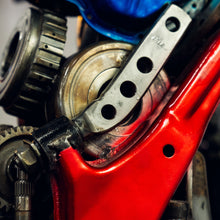 Load image into Gallery viewer, 79" Blue and Red Robot Sculpture