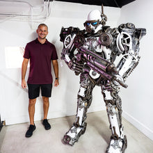 Load image into Gallery viewer, 79" White Robot Sculpture by mph club