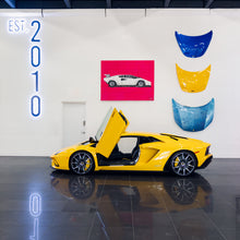 Load image into Gallery viewer, Exotic Car Cassette Art Piece