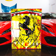 Load image into Gallery viewer, Exotic Car Horse Logo Painting