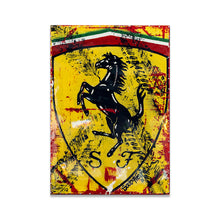 Load image into Gallery viewer, Exotic Car Horse Logo Painting