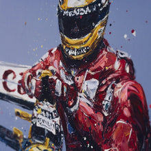 Load image into Gallery viewer, Senna Mansell Taxi by Paul Oz