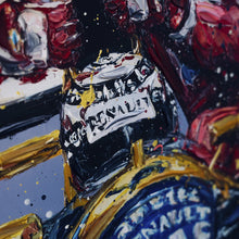 Load image into Gallery viewer, Senna Mansell Taxi by Paul Oz