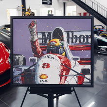 Load image into Gallery viewer, Senna Last Win by Paul Oz