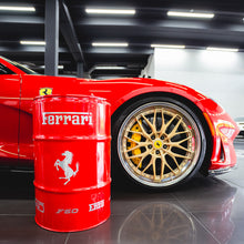 Load image into Gallery viewer, Exotic Car Brand Oil Barrel by Frank Thibeau