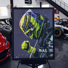 Load image into Gallery viewer, Lewis First Win by Paul Oz