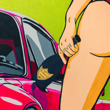 Load image into Gallery viewer, Pink RWB Nakai Pop by Kontty Race Art