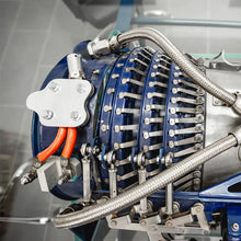 Load image into Gallery viewer, Functional Art Table by Tom Bates – Steel & Glass Design