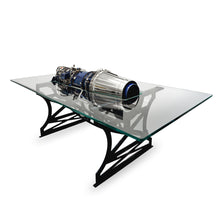 Load image into Gallery viewer, Functional Art Table by Tom Bates – Steel & Glass Design