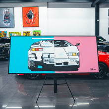 Load image into Gallery viewer, Color Split Exotic Car by Manfred Delgado