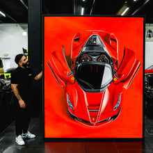 Load image into Gallery viewer, Red sports car by Billy Monsalve Duffo
