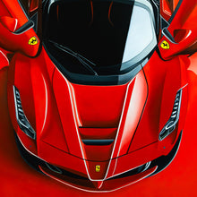 Load image into Gallery viewer, Red sports car by Billy Monsalve Duffo
