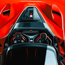 Load image into Gallery viewer, Red sports car by Billy Monsalve Duffo
