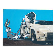Load image into Gallery viewer, B. Bunny Countach by Kontty Race Art
