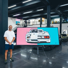 Load image into Gallery viewer, Classic Exotic Car by Manfred Delgado
