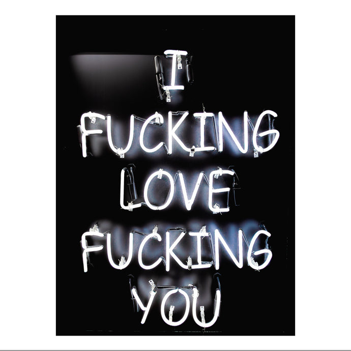 I Love You Neon Sign